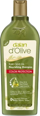 Obrázok produktu pre Dalan d'Olive - Šampón - Ochrana farby - Na poškodené vlasy - 400 ml - 1 kus