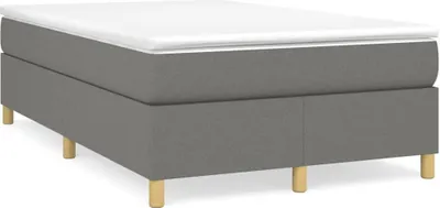 Immagine prodotto di Struttura letto senza materasso in tessuto grigio scuro 120x200 cm