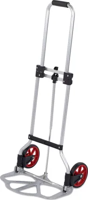 Immagine prodotto di Camioncino per sacchi Camioncino da trasporto Camioncino per accatastamento Camioncino a mano Camioncino pieghevole Capacità di carico 45 kg per scatole piccole Camioncino per cartone