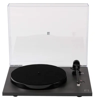 Produktbild von Rega Planar 1 Plus inkl. MM-Tonabnehmer, integrierte Phonovorstufe, schwarz (matt)