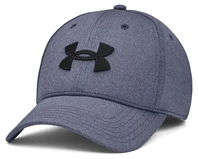 Produktbild von Under Armour Men's Blitzing Low Stretch Fit Cap - Midnight Navy / / Black - S/M