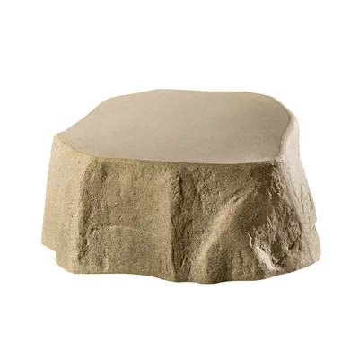 Produktbild von GreenLife Standsicherer Unterstand GreenLine für Dekorregenspeicher "Hinkelstein", sand; G0001618