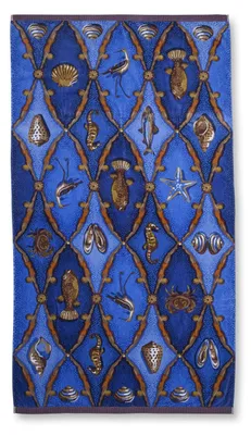 Produktbild von PIP Studio Strandtuch PIP Little Sea Beachtowel Blue 100x180 Blau