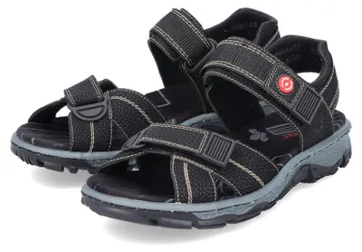 Produktbild von Rieker Damen Trekkingsandalen schwarz, Damen:40 EU