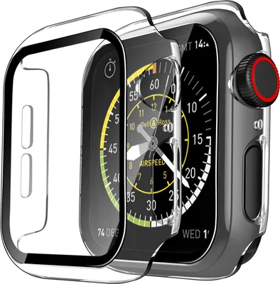 Produktbild von Hülle für Watch 40mm Serie SE 3 - Transparent Hartschutz Displayschutzfolie Phonillico®