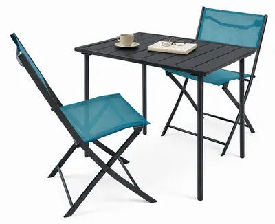 Produktbild von 3 tlg. Bistroset Balkonset Garten Sumila