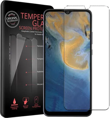 Produktbild von 2x Conie Glasfolie für ZTE Blade A51 Displayschutz Folie Panzer Glas Premium Schutzfolie Set Blasenfrei