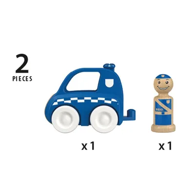 Image de BRIO Voiture de police avec lumières et sons