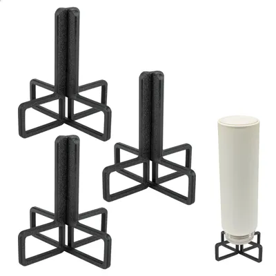 Flaschentrockenständer, 3er-Set, für Halsdurchmesser > 2,5 cm