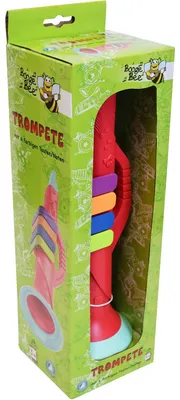Produktbild von Boogie Bee Trompete, rot, 27cm Sonstige