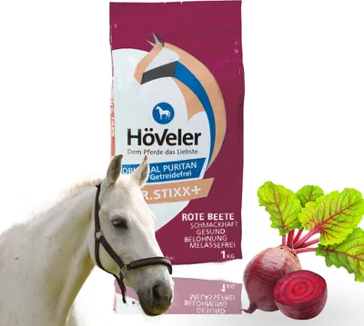Produktbild von Hoveler Pferdebonbons, Rote Bete, "Pur Stixx", 1 kg