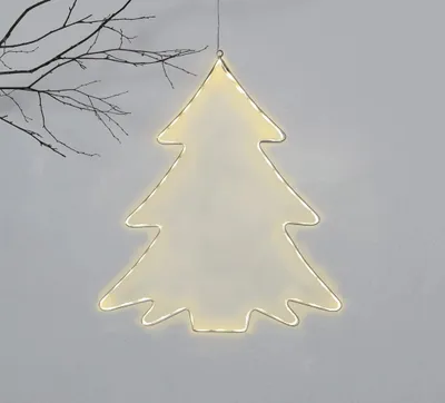 Zdjęcie produktu dla Dekoracja wisząca Choinka Led LUMIWALL 50 cm