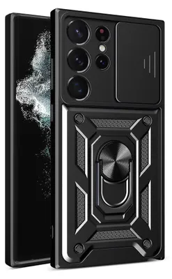 Obrázok produktu pre Techsuit CamShield Series kryt na Samsung Galaxy S22 Ultra 5G – čierny
