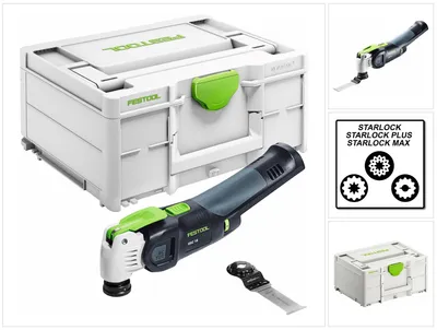 Productafbeelding van Festool OSC 18 E-Basic accu-oscillator 18 V Starlock Max ( 576591 ) Brushless + Systainer - zonder accu, zonder lader ( opvolger van 574848 )