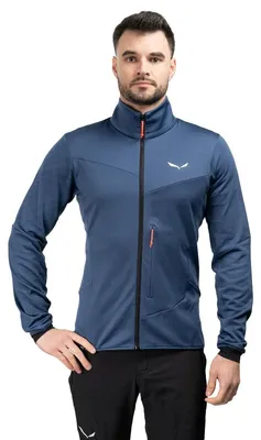 Zdjęcie produktu dla Bluza trekkingowa męska Salewa Sella Crevasse niebieska 48_M