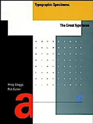 Obrázek produktu pro Typographic Specimens: The Great Typefaces