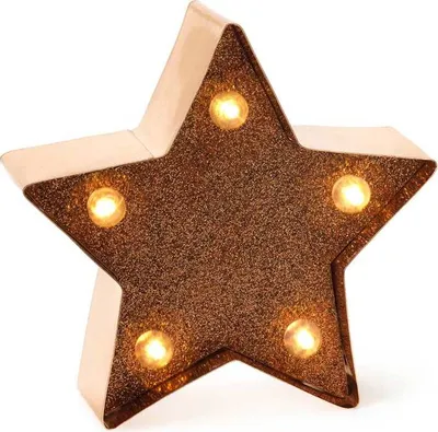 Produktbild von LEGAMI Deko Leuchte Stern bronze Weihnachtsdeko