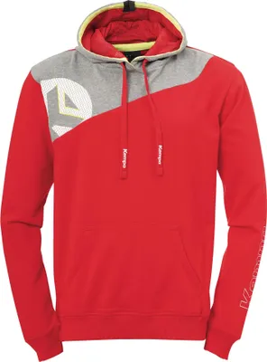 Produktbild von Kempa CORE 2.0 HOODY XXL rot/dark grau melange