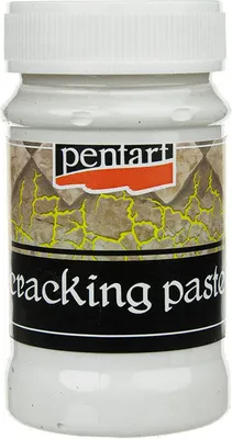 Produktbild von PENTART - Cracking Paste - weiß 100 ml