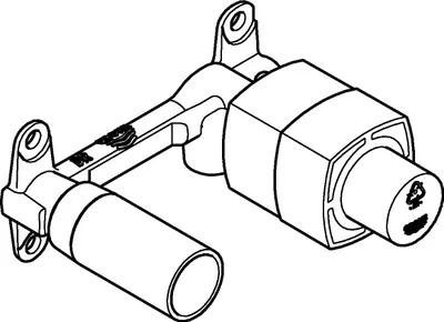 Produktbild von Grohe Grandera Einhand-Unterputz-Einbaukörper für 2-Loch-Waschtischbatterien - 23319000