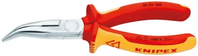 Produktbild von KNIPEX Flachrundzange mit Schneide