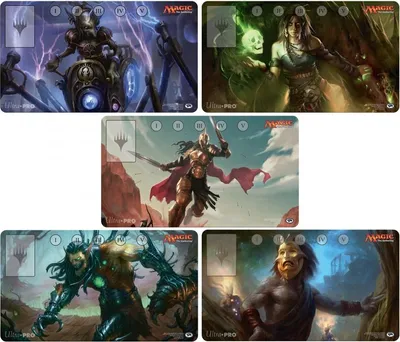 Produktbild von MtG Commander 2015 Playmat - verschiedene Motive, Version:Version 3