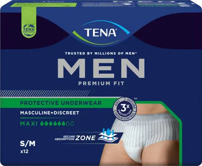 Produktbild von TENA MEN - Premium Fit Pants Maxi S/M - 4x12Stk.