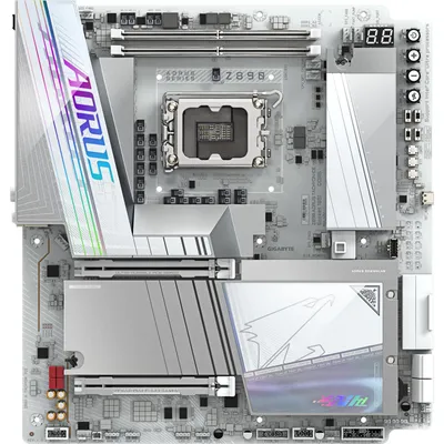 Zdjęcie produktu dla GIGABYTE Z890 AORUS TACHYON ICE, Intel, LGA 1851 (Socket V1), Intel Core Ultra (Series 2), LGA 1851, DDR5-SDRAM, 128 GB