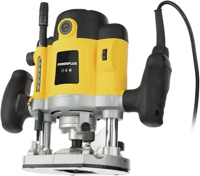 Produktbild von Oberfräse POWX093 Fräse - 1500W - Variable Geschwindigkeit - Inkl. Aufbewahrungskoffer Parallelführung, Staubabsaugung, 12-teiliges Fräs-Set