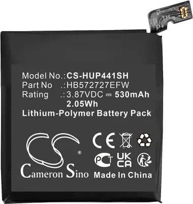 Produktbild von TECHTEK Akku Kompatibel mit [Huawei] Watch GT4 41mm Ersetzt HB572727EFW