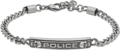 Image de Police PEAGB0037601 Bracelet pour homme Cranio en acier inoxydable