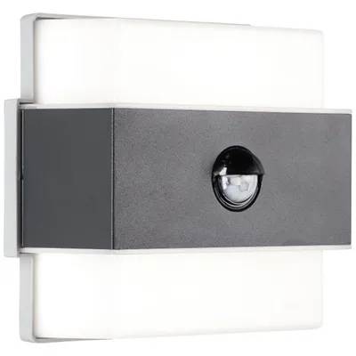 Produktbild von BRILLIANT Archie LED Außenwandleuchte Bewegungsmelder anthrazit G96388/63