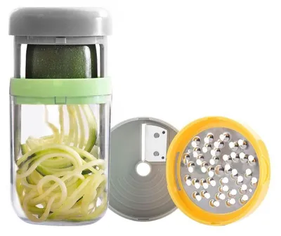Obrázok produktu pre Špirálový krájač a strúhadlo na zeleninu s receptami Vigizer InnovaGoods