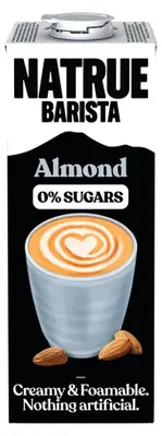 Immagine prodotto di Natrue Barista | Bevanda alle mandorle - 1 L - 0% zucchero - Alternativa vegetale al latte - Consistenza cremosa