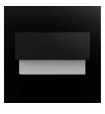 Obrázek produktu pro Zapuštěné schodišťové orientační svítidlo ORNO TRACO LED OR-OS-6165L6/B 12VDC, 1,5W, 30lm, 6000K, černá