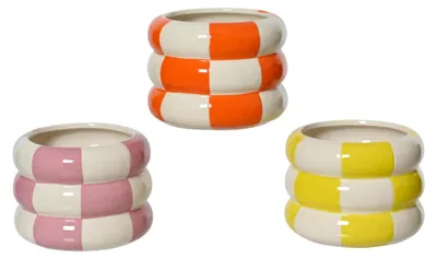 Obrázok produktu pre Kvetináč Decoris Dolomit, priemer 12,3 x 9,3 cm