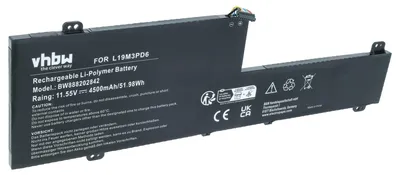 Produktbild von vhbw Akku kompatibel mit Lenovo IdeaPad Flex 5-14IIL05 81X1CTO1WW, Flex 5-14ITL05 82HS0088AU Notebook (4500 mAh, 11,55 V, Li-Polymer)
