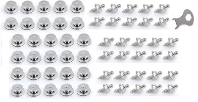 Produktbild von TENAX®-Set 20er, 30er oder 50er Edelstahl Schraube Ø 3,4 mm 9mm & Oberteil bis 2mm,1 Schlüssel, bis 2mm Plane & Abdeckungen Camper & Boot Größe: 30er Set