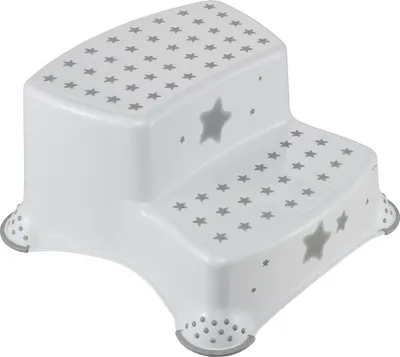 Produktbild von keeeper kids Tritthocker igor "stars", zweistufig, weiß