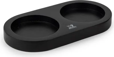 Produktbild von Peugeot Menage Linea, Mühlen-Unterlage, Untersetzer, Bambus, Schwarz Matt, 17 cm, 44541