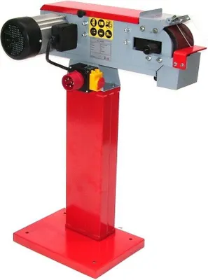 Produktbild von Bandschleifmaschine 100x1220mm Bandschleifer 55638 Schleifmaschine Schleifer400V