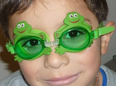 Produktbild von SCHLORI Schwimmbrille Frosch, Universalgröße