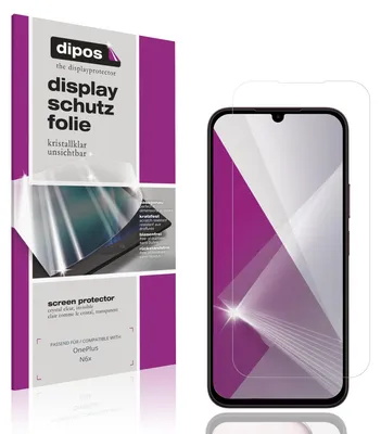 Produktbild von 4x Schutzfolie für OnePlus N6x klar Displayschutzfolie Folie Display Schutz dipos