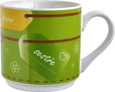 Obrázek produktu pro Hrnek Dárkový, Sestra, Keramika 500Ml