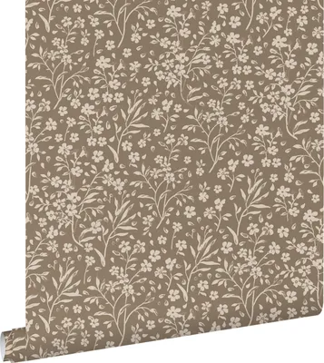 Obrázek produktu pro ESTAhome tapeta květiny taupe 50 x 900 cm