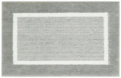 Produktbild von Rutschfeste Badematte 60 x 100 cm für das Badezimmer, Grau