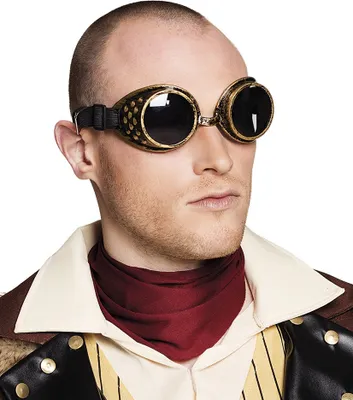 Produktbild von B54503 bronzefabend Steampunkbrille Schweißerbrille