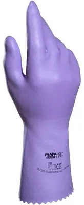 Produktbild von MAPA Latex Schutzhandschuhe JERSETTE 307 Gr. 7