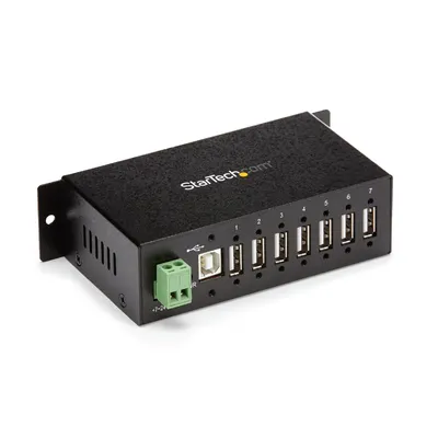 Obrázek produktu pro StarTech.com ST7200USBM, USB 2.0 Type-B, USB 2.0, 480 Mbit/s, Černá, Ocel, CE, FCC, RoHS, REACH, TAA