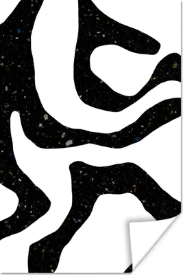 Produktbild von MuchoWow® Poster Abstrakt - Minimalismus - Design 120x180 cm - Kunstposter